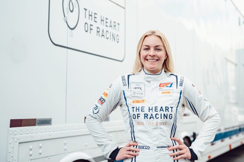 Hannah Grisham | Heart of Racing, GT4 America - Shift Up Now