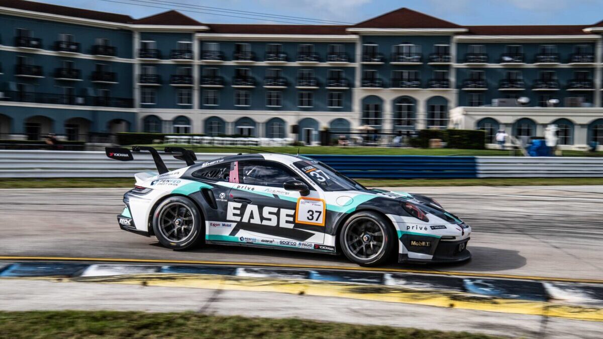 Cook Earns Pair of Top-15 Finishes in Porsche Carrera Cup at Sebring