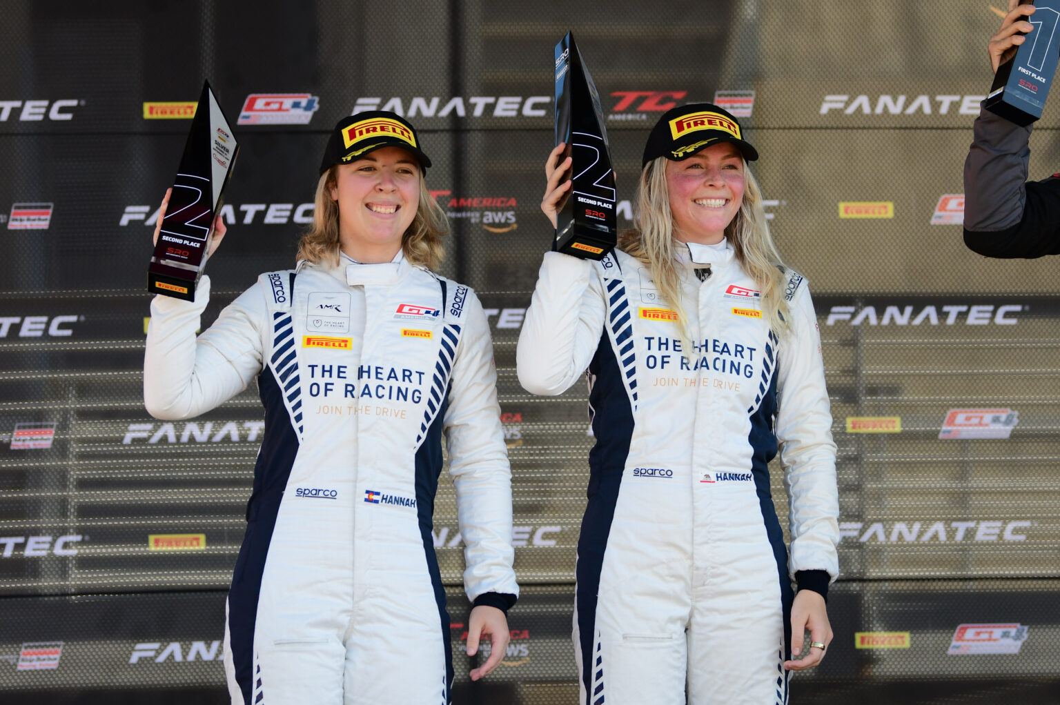 Hannah Grisham and Hannah Greenemeier | Heart of Racing GT4 America ...