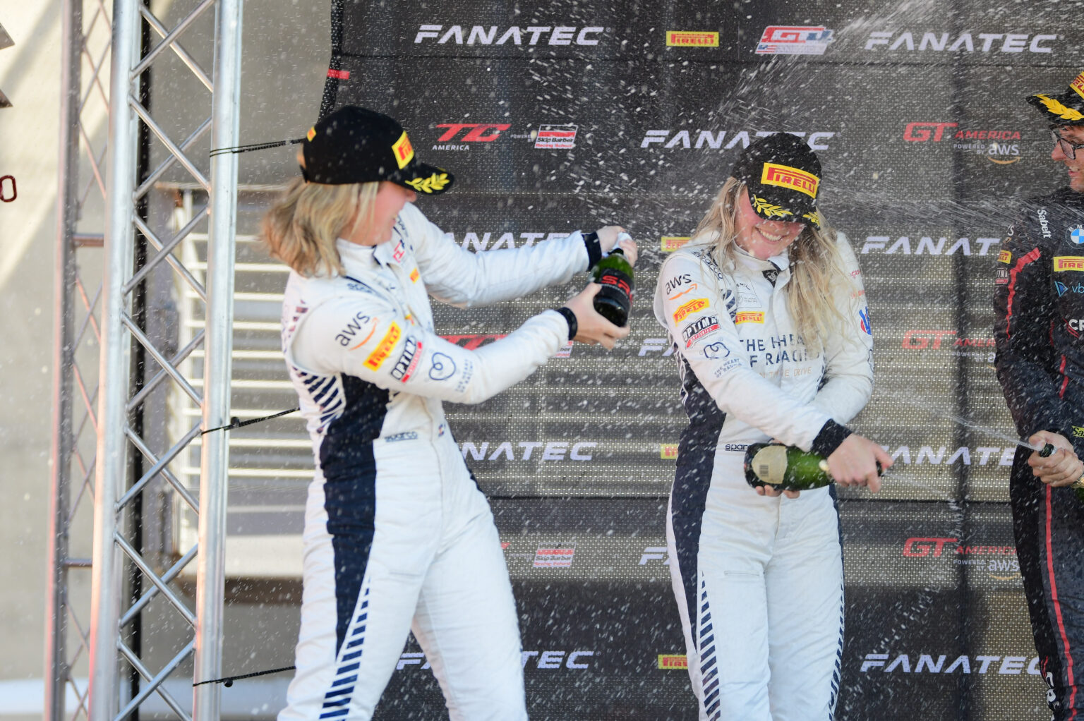 Hannah Grisham and Hannah Greenemeier | Heart of Racing GT4 America ...