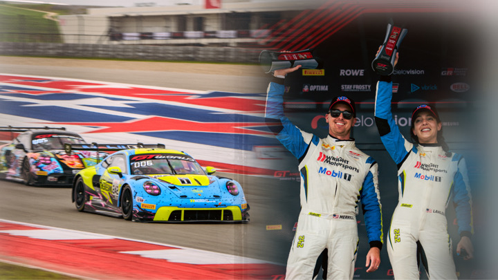 Second-Place Finish for Lahlouh in GT World Challenge America at COTA