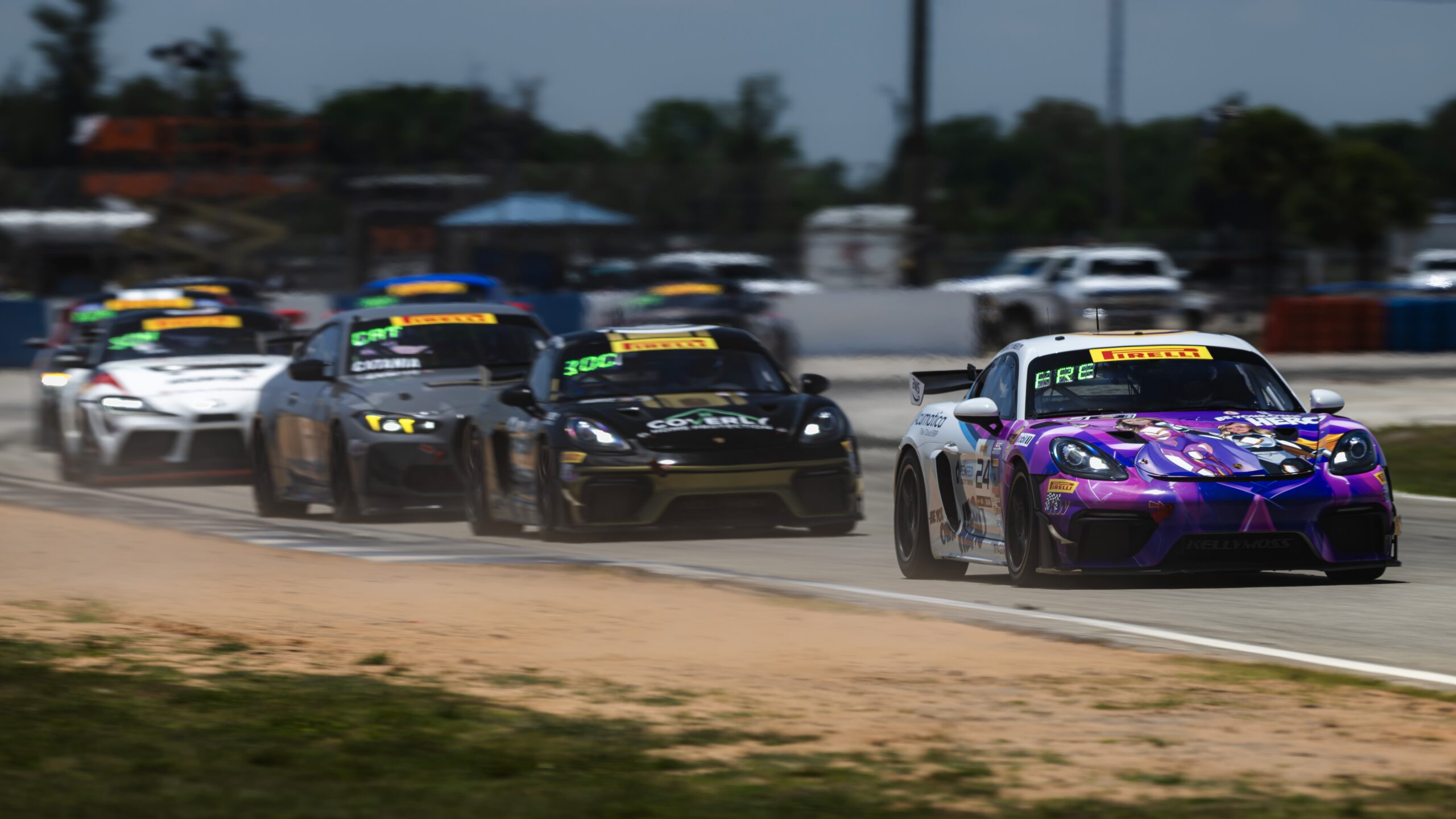 Top Ten Finish for Freiberg and Unser in GT4 America at Sebring