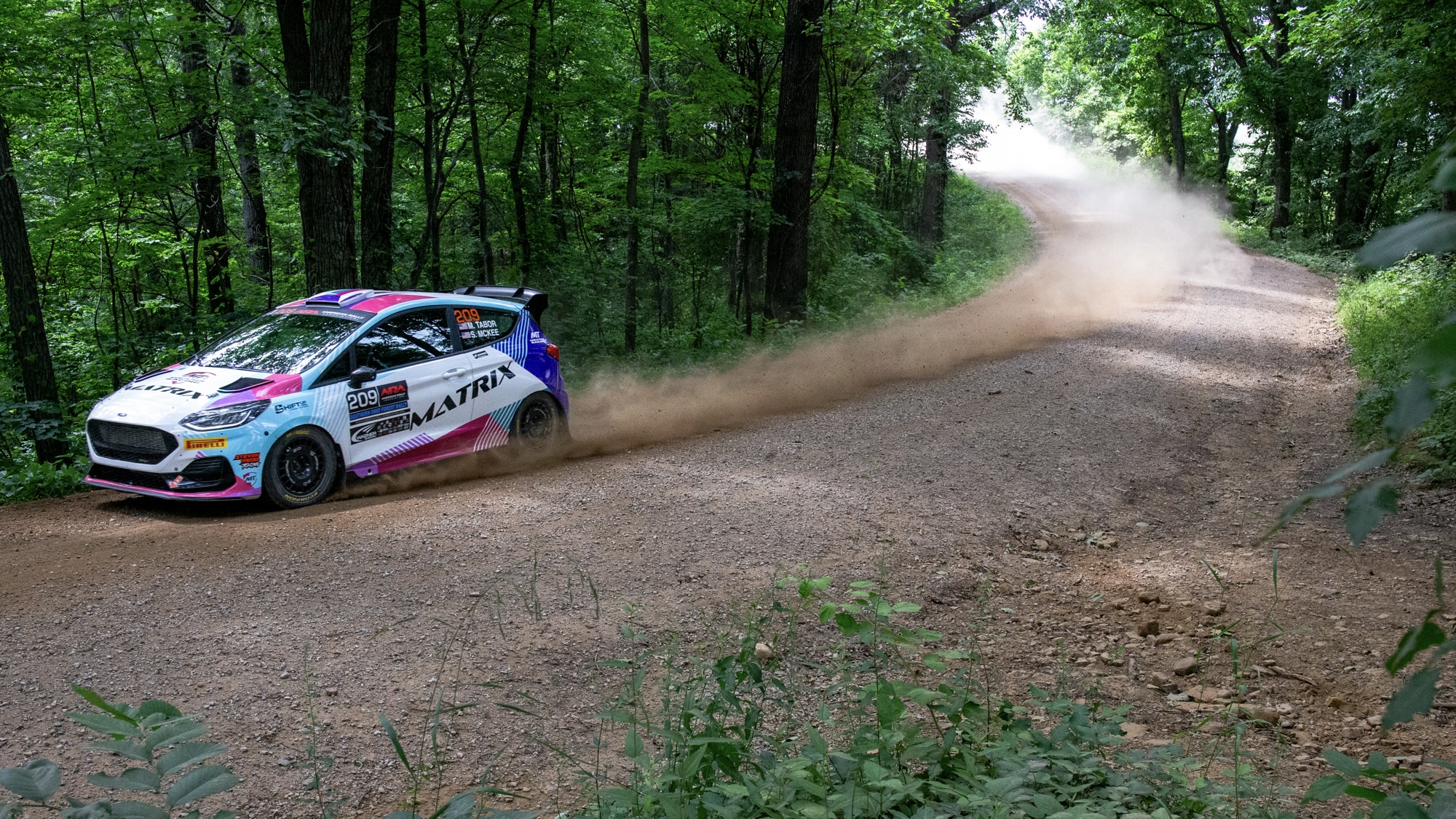 Podium Finish for Tabor in American Rally Association Southern Ohio Forest Rally