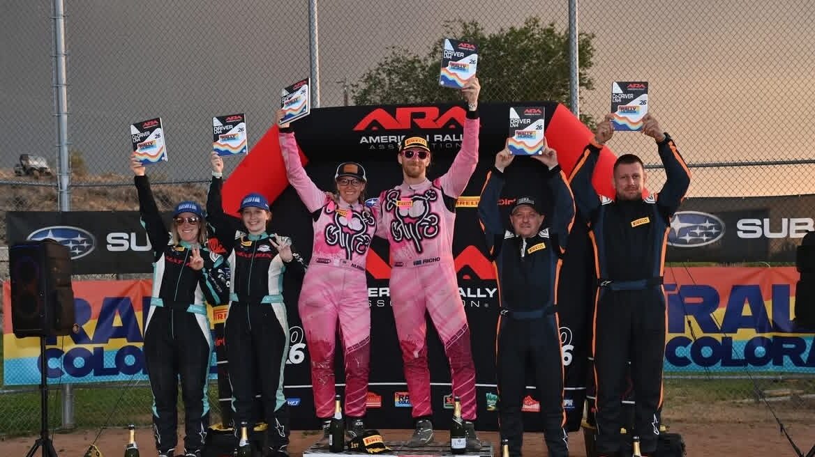 Podium Streak Continues for Tabor at Rally Colorado