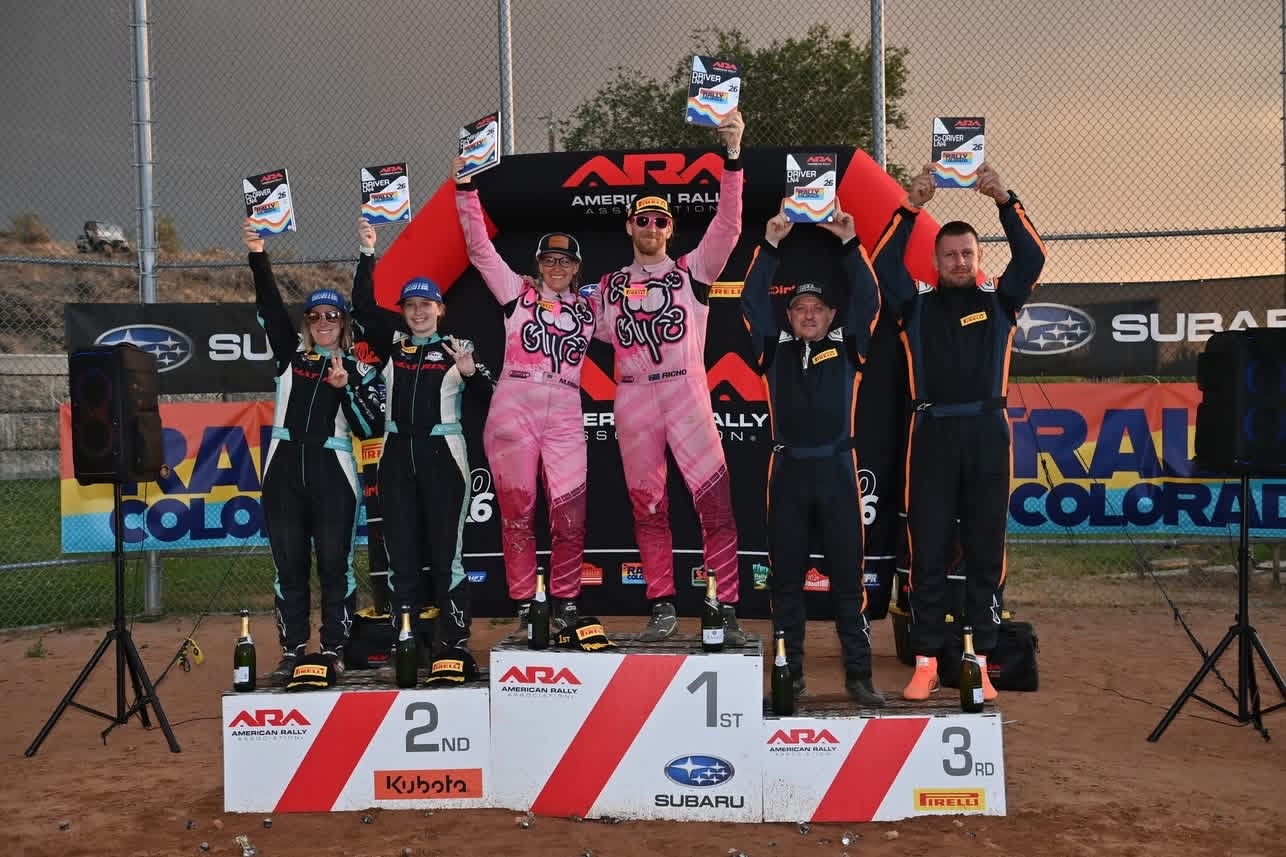 Podium Streak Continues for Tabor at Rally Colorado