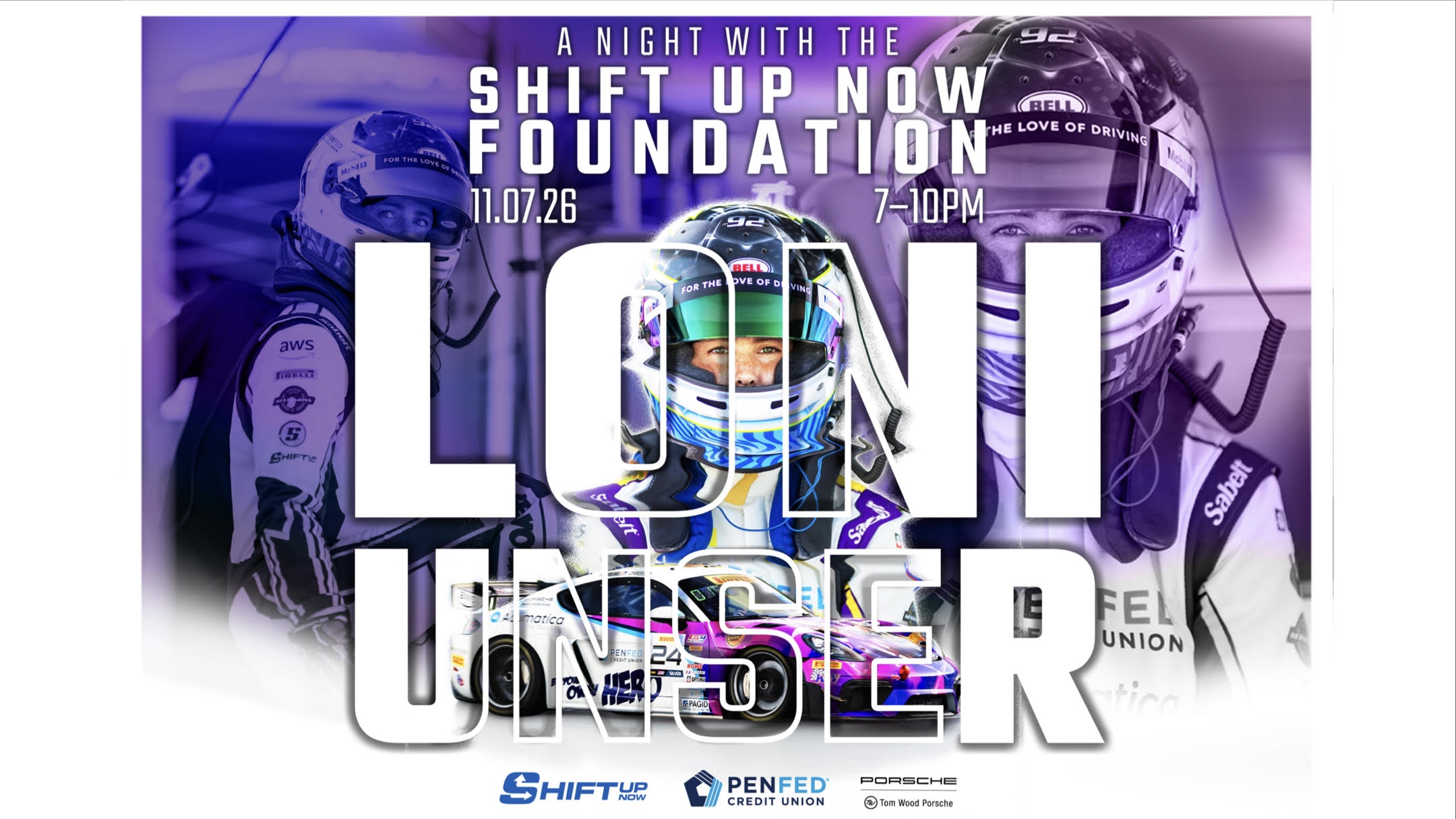 Loni Unser Announced as Featured Guest at A Night with the Shift Up Now Foundation